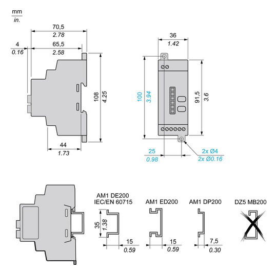 Funkempfänger 2405MHz REG f.Dimmer f.Pulsdr f.Rollladenschalter f.Schalter