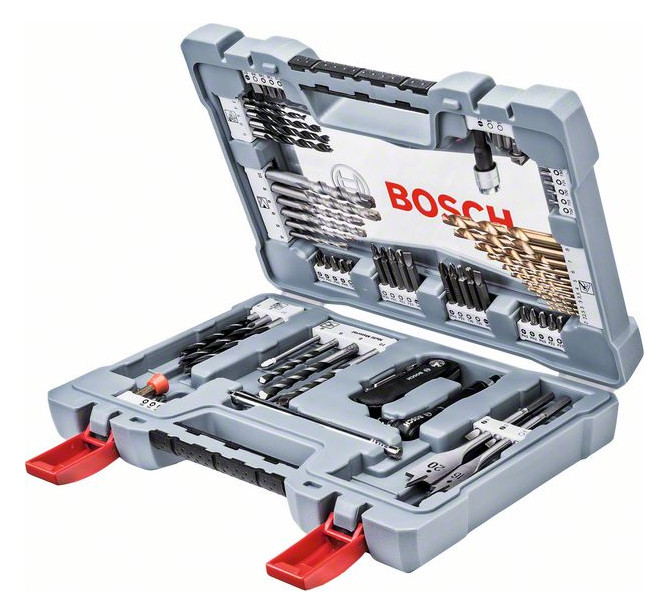 76-tlg. Premium X-Line Bo Werkzeugset 76teilig Bohrer 11xHSS 1xSenker KstBox