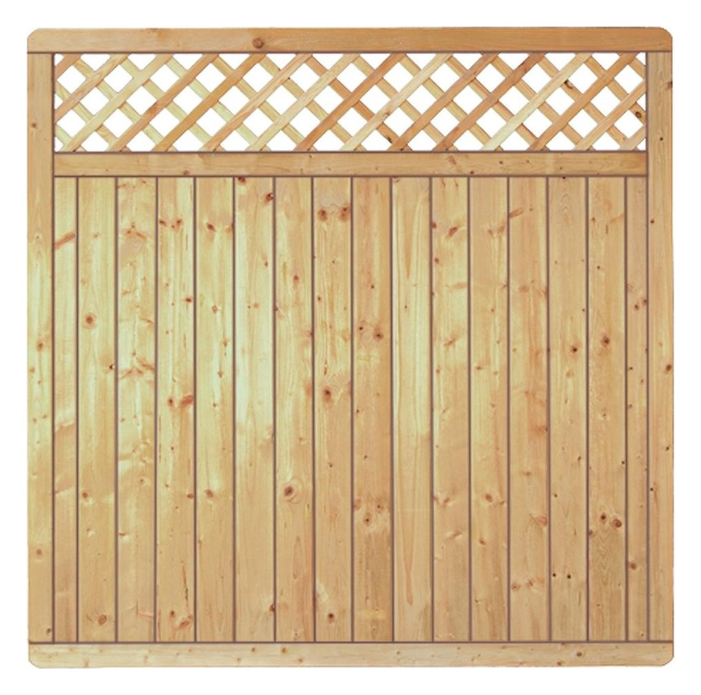 Bild CLASSIC-Senkrecht Ranki 180 x 180 cm, kdi-grün Rahmen 40/70 mm, Profilbretter 16 - n.a.-0