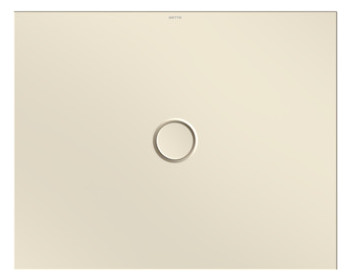 Duschfläche BetteFloor 5491 100x80cm, Antirutsch/Pro, Mini-Wannenträger, pergamon