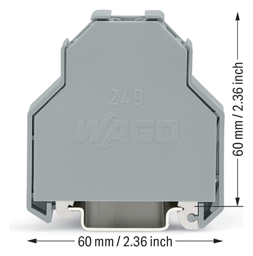 Endklammer/halter Kst Serie 249 TS35 Hutschiene TH35 schraublos