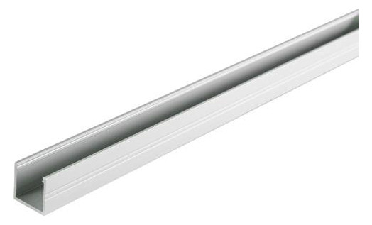 Anbauprofil alu Alu 2000x18,8x17,1mm