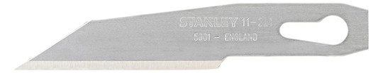 STANLEY-Ersatzklingen für Hobbymesser 0-11-221 (3...