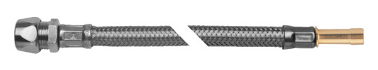 ASW Flex-Trinkwasserschlauch 300 mm, 3/8"x10mm Quetschverschraubung, 10mm Rohrstutzen