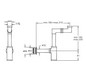 VitrA Bad Raumspar-Siphon chrom, G 1 1/4, Abgangsrohr und Rosette