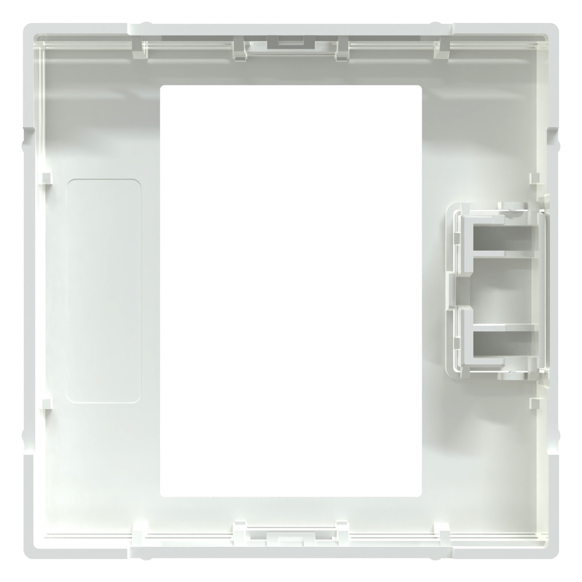 Zentralplatte Raumtemp System M akws glz aktivweiß
