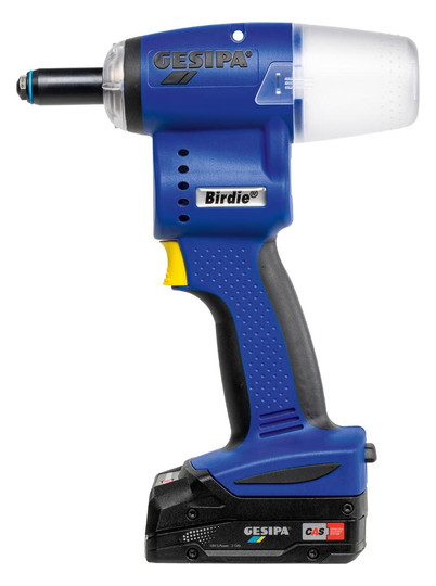 GESIPA-Akku-Blindniet-Setzgerät Birdie mit 1 Akku/LG...