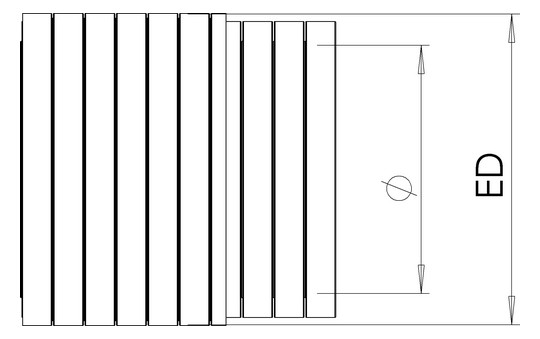 WISKA Schutzschlauch    BMCG-PVC-C-50-BK 