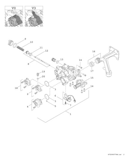 BOSCH Gas-Warmwassertherme Tronic 4000 T4304 14 D 21, für Schornsteinanschluss