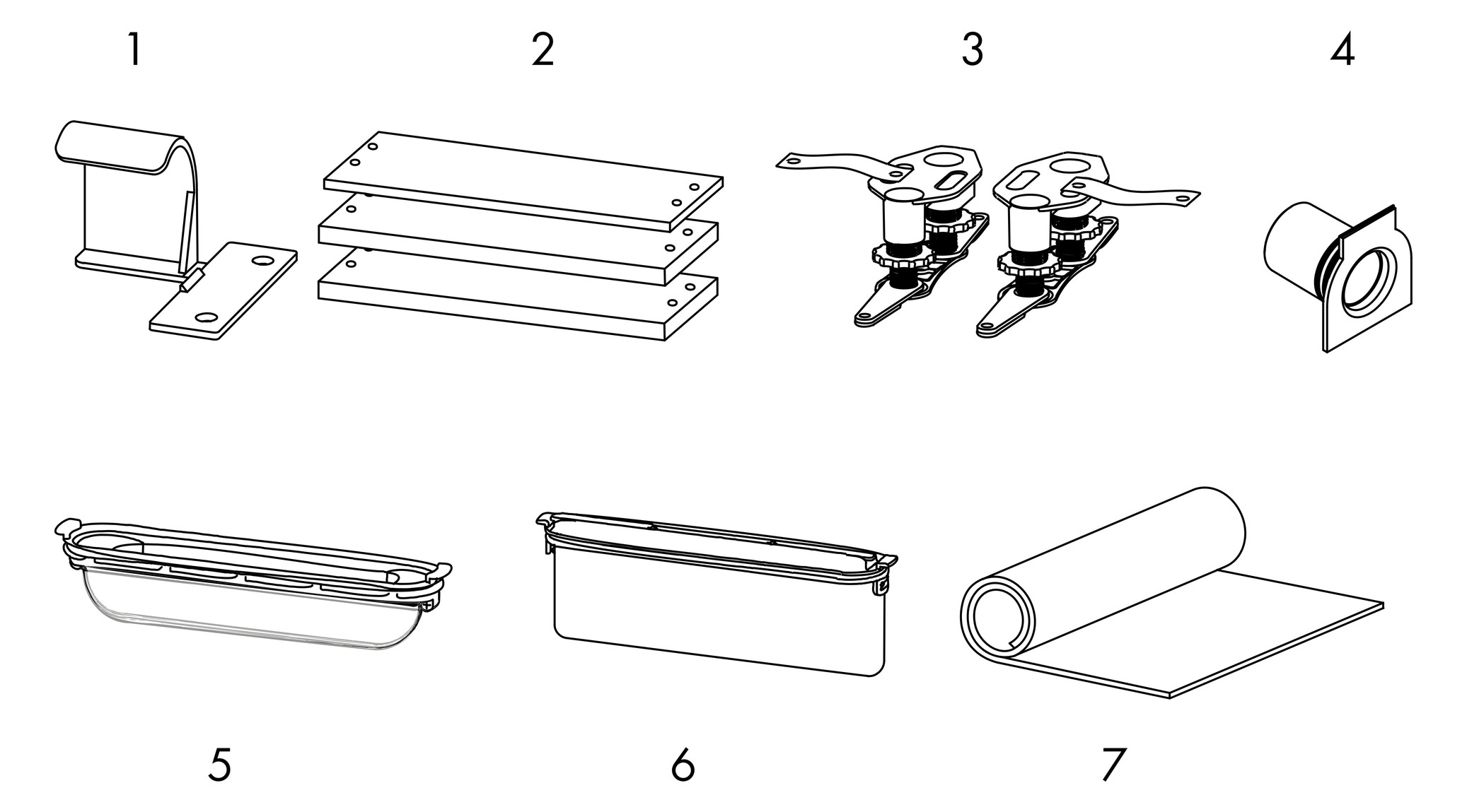 hansgrohe uBox universal Ablaufgehäuse DN 50, für Standardinstallation
