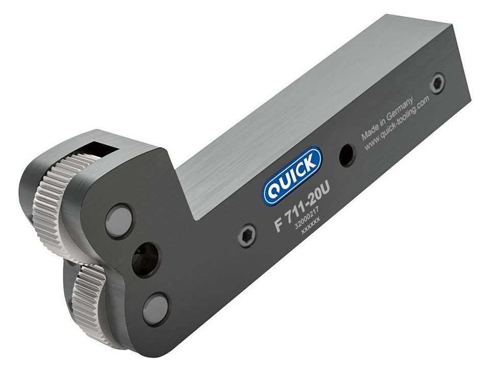 Bild Rändelformwerkzeug QUICK F711-20U 20x20 für Rändel 20x8x6-0