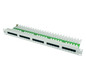 Patchpanel 25Ports 1HE Cat3 RAL7035 19Zoll-Einbau