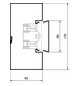 Geräteeinbaukanal ST 170x85mm vz 8280qmm GEB-K 2000mm
