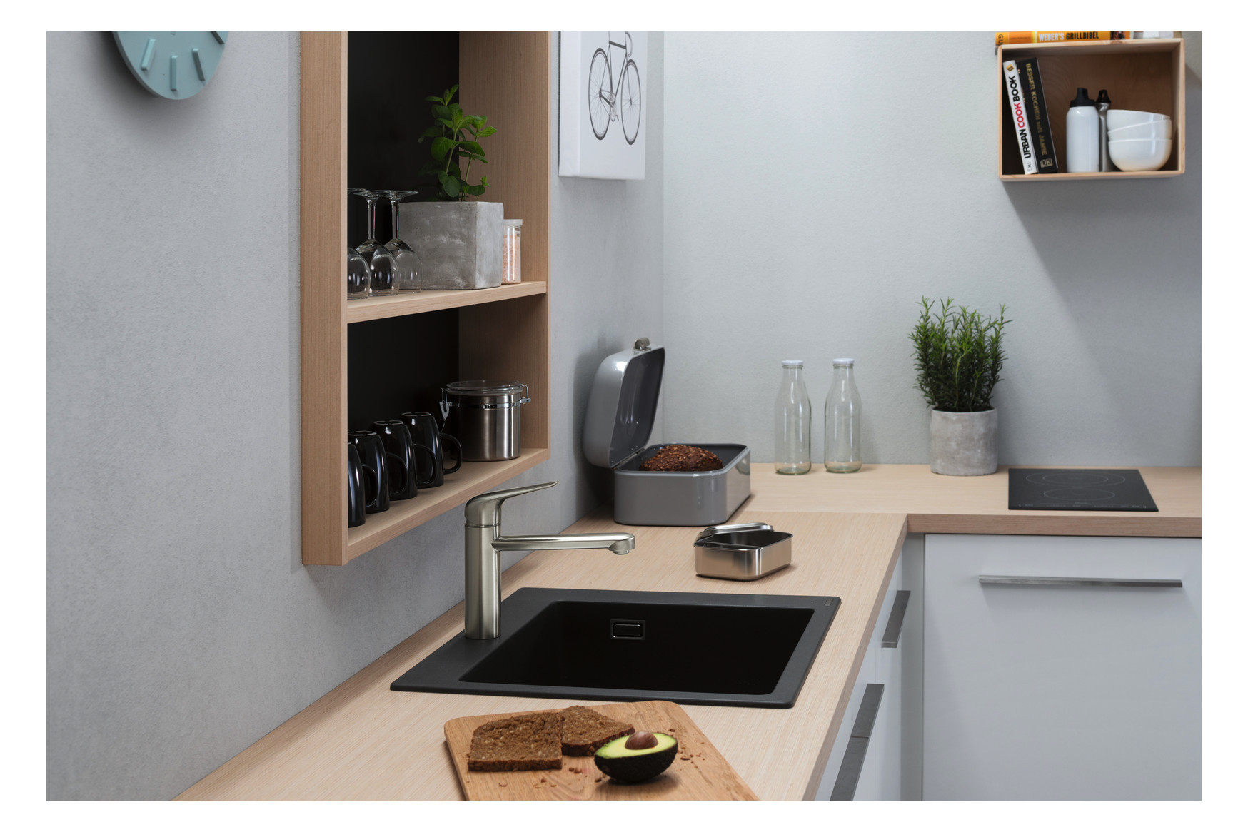 hansgrohe Schneidebrett F16, Eiche