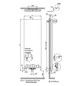 Bemm Planheizwand Plawa Softline 1500 x 600 mm, weißperlmetallic, pulverbeschichtet, Anschluss für E-Heizstab