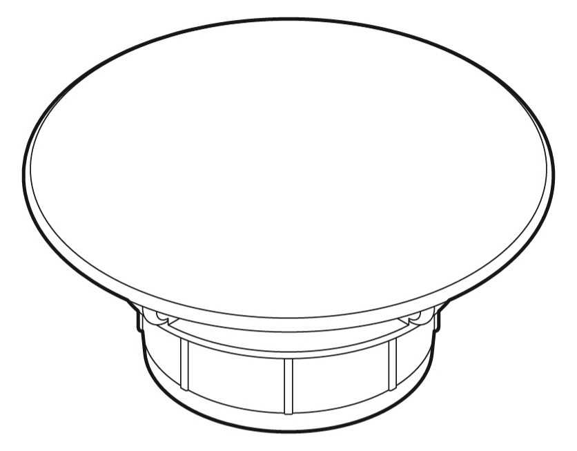ALAPE Ventilabdeckung 63mm chrom 9510006000 (Ersetzt 9510004000)