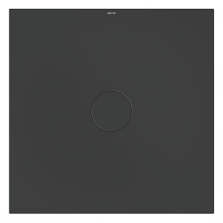 Bette Duschfliese BetteAir 1000 x 1000 mm, slate, Rechteck, glasierter Titan-Stahl