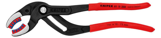 KNIPEX-Syphon- und Connectorenzange mit Backen 8111 - 250mm