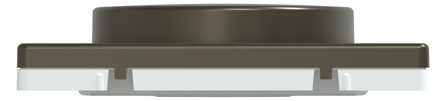 Drehknopf Symbol Dimmer System Design mokka glz