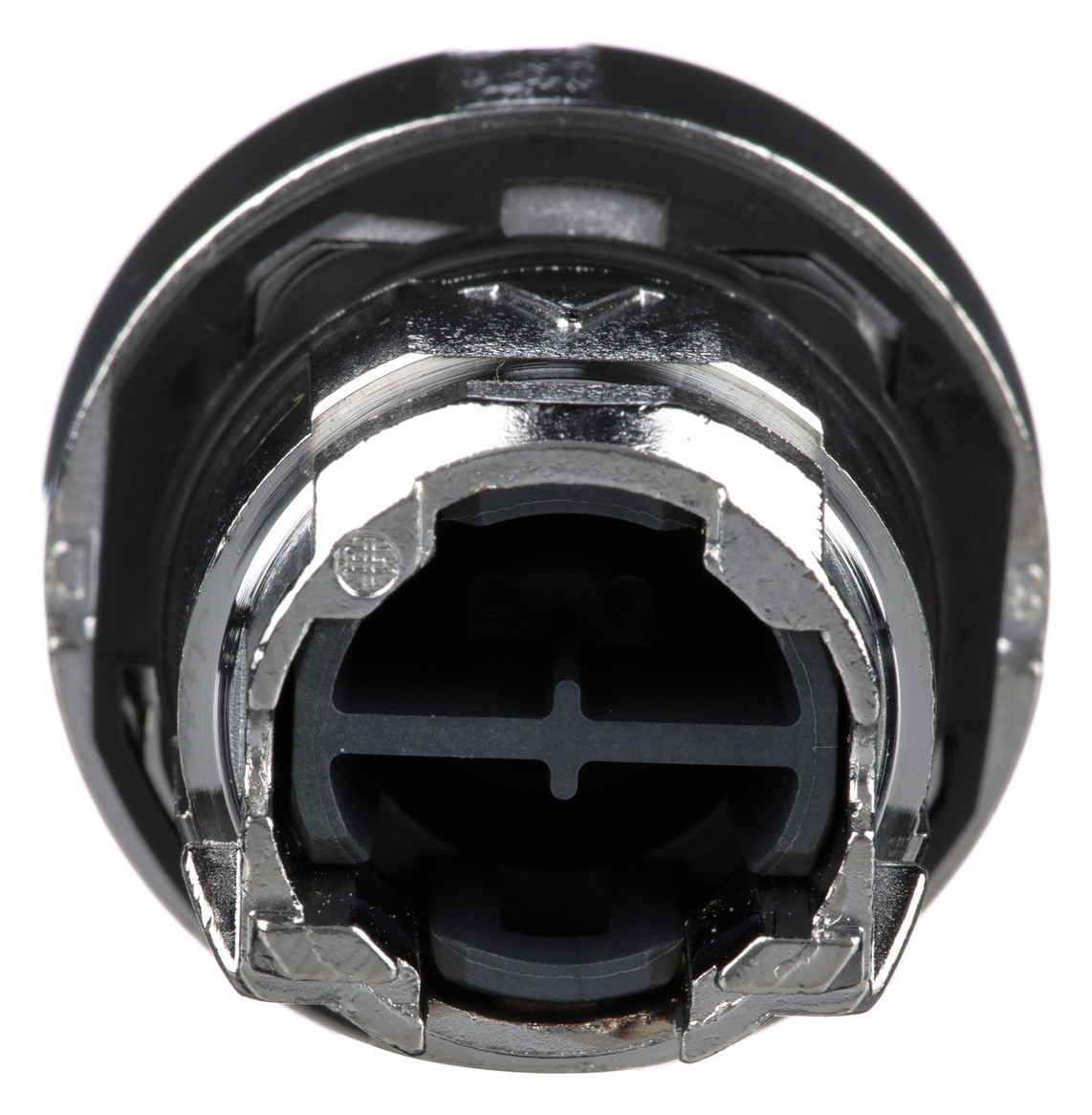 Drucktaster Front 1f sw Ø22,5mm rnd IP66 Tastend