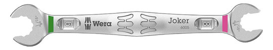 Wera-Doppelmaulschlüssel 6005 JOKER - 8x9mm