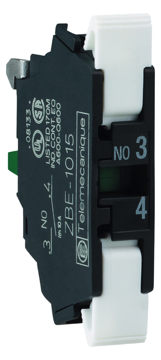 Hilfsschalterblock 1S 3A/AC Federzug