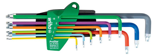 Wiha-Winkelschraubendreher- Satz 366F - 9-teilig, T8-T40