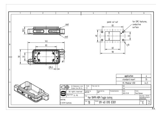 HART HAN 10 HPR-AGG-KV       09400100301 