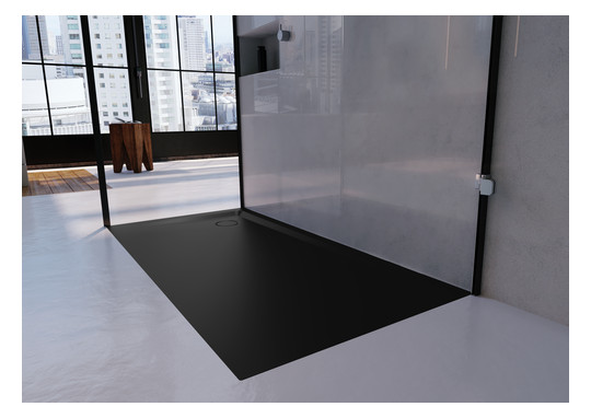 Kaldewei Duschwanne SUPERPLAN 1850-1 90x110x2,5cm, Secure Plus, weiß