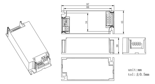 Vossloh LED-Treiber ID CCCB       993811 