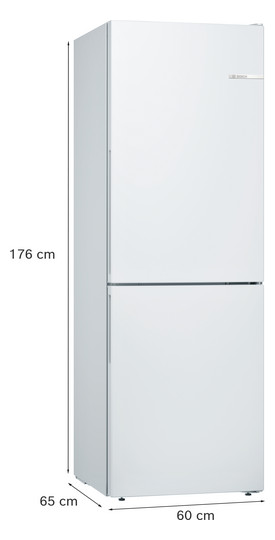 Kühl-/Gefrierkombi Stand Serie 4 E ws 193/94l 228kwh 1760x600x650mm