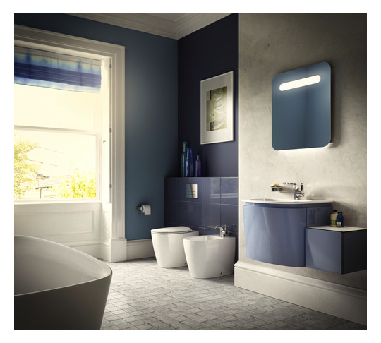 Ideal-Standard Bidet-Einhebelmischer Melange mit Ablaufgarnitur, verchromt