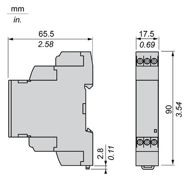 Phasenwächter 183-528V Funktion Phasenfolgeüberwachung