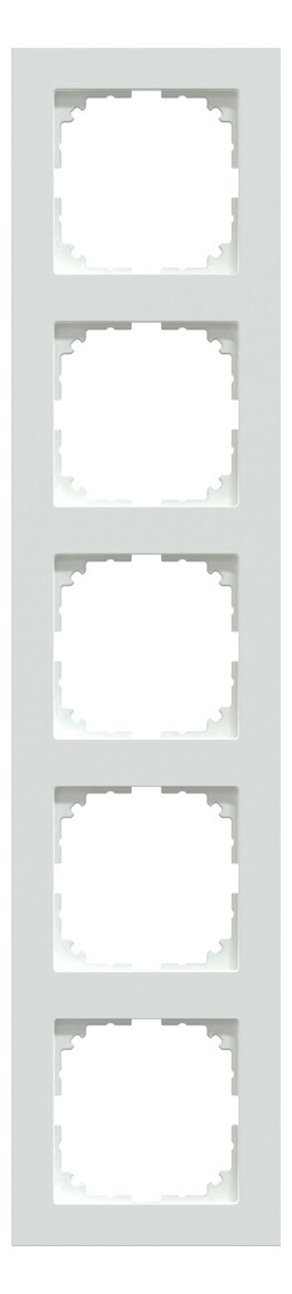 Rahmen 5f akws glz M-Pure Kst f.GEB-K aktivweiß Unterputzmontage Thermopl Rahmen 5f akws glz M-Pure Kst f.GEB-K aktivweiß Unterputzmontage Thermopl