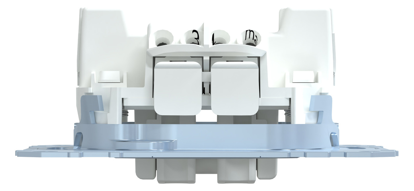 Wipptaster-Modul 2S UP QuickFlex m.Bel IP20