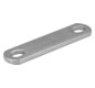 ASW Lasche M 10, Lochabstand 59 mm, 85 mm, Stahl verzinkt