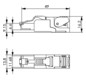 Modular-Stecker Cat6A MFP8 T568 A RJ45 27-22AWG Schirm Litze massiv Feldkonf