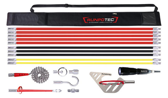 RUNPOTEC-Schubstangen Set RUNPOSTICKS COMFORT - 18-teilig