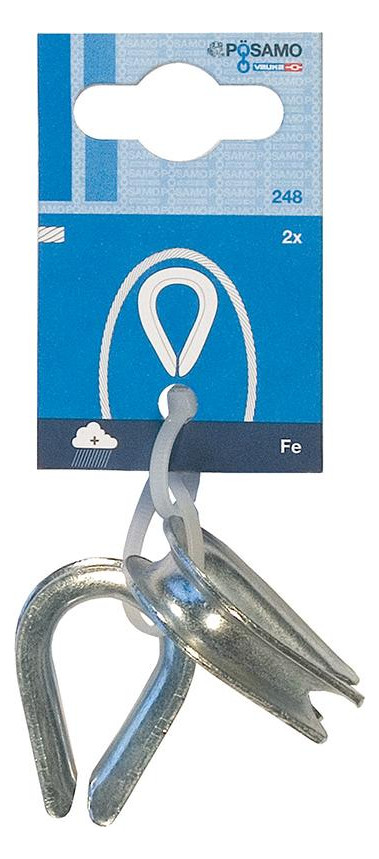 Bild Kauschen ehem.DIN 6899 SB galZn B RW 6,0 mm a 2 Stk PÖSAMO-0