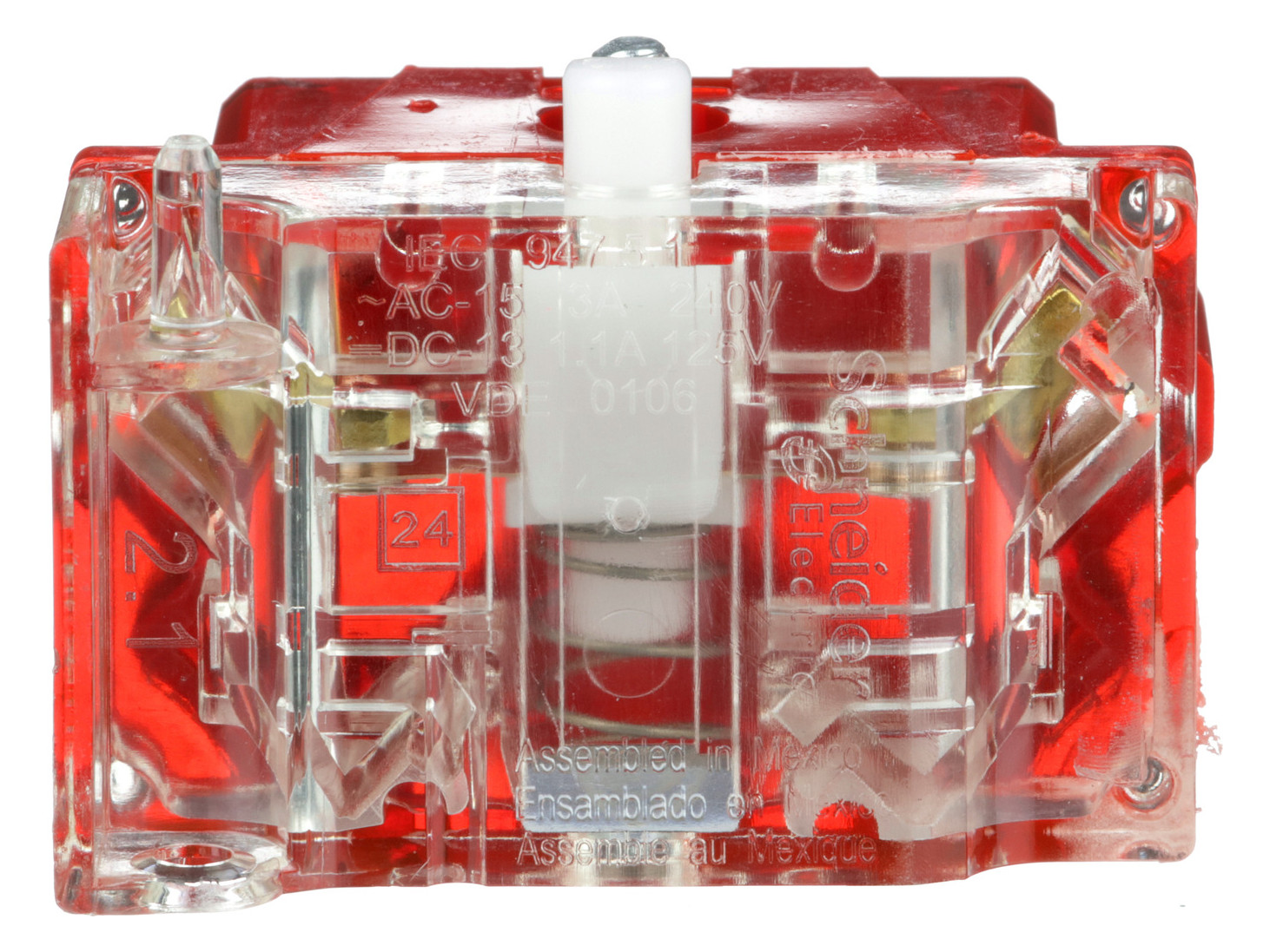 Hilfsschalterblock 1Ö Frontbef 3A/AC Schraub