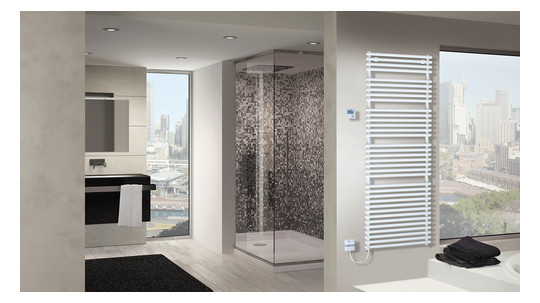 Bemm Elektro-Badheizkörper Cobo 1 676 x 601 mm, silbermetallic