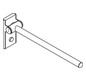 HEWI Stützklappgriff System 900 Mono Ausladung 600mm, verchromt