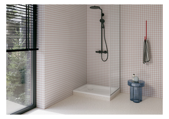 Duschwanne BetteSupra 8610 90x60x6,5cm, Antirutsch/Sense, weiß