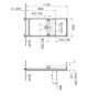 VitrA Bad Installationsrahmen V-Fix Easy 50x11-19x112cm, für Waschtische