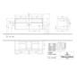 V&B Waschtischunterschrank Collaro 140x54,8x50cm, Waschtisch mittig, LED-Beleuchtung 10,4 W, glossy white