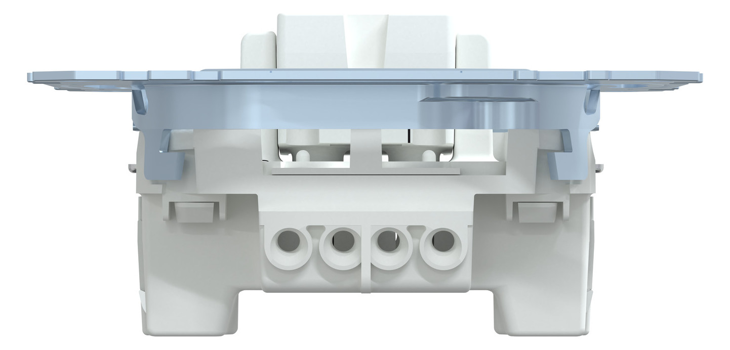 Wipptaster-Modul 1S UP QuickFlex m.Bel IP20 Wipptaster-Modul 1S UP QuickFlex m.Bel IP20