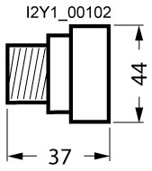 D0-Schraubkappe D03 Porzellan D0-Schraubkappe D03 Porzellan