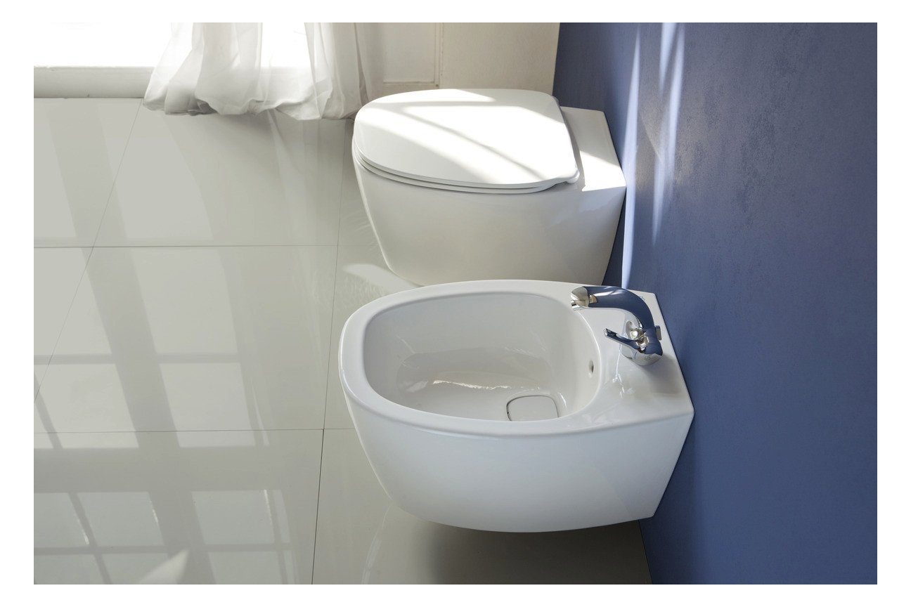 Ideal-Standard Bidet-Einhebelmischer Melange mit Ablaufgarnitur, verchromt