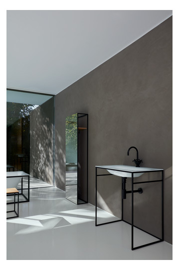 Einbau-Waschtisch BetteLux Shape A170 60x49,5cm, anthracite