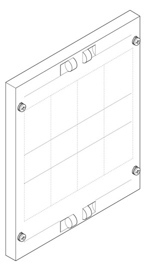 ABN Abdeckplatte 250x300mm 1FB FAP12709N 